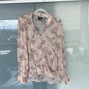 nordstrom Bobeau blouse size M